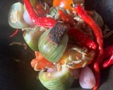 Foto langkah ke 4 dari resep Sambal Terong Rebus.