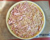 Une image de l'étape 3 de Quiche lardons épinards et oignons.