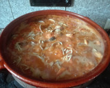 Foto del paso 7 de la receta: Fabes con almejas, langostinos y gulas