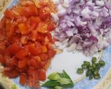 A picture of step 2 of Dal Chawal.