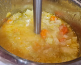 Foto del paso 4 de la receta: Crema de puerros, zanahorias y calabacín