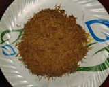 A picture of step 1 of Puri Sabzi and Sevai.