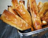 Foto del paso 5 de la receta: Rollitos crujientes de jamón ahumado y queso Arzúa-Ulloa