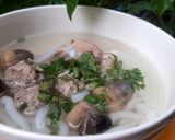 Hình bước làm 3 của món Bánh canh sườn thịt viên
