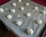 Foto del paso 6 de la receta: Galletas craqueladas de calabacín