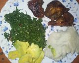 A picture of step 6 of Pan fried chicken.