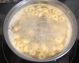 Foto del paso 1 de la receta: Tortellini con queso al jamón