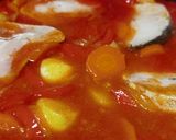 Foto del paso 5 de la receta Merluza en salsa marinera