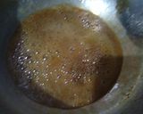 A picture of step 1 of Caremel Firni.