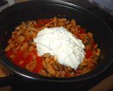 Tejfölös gombás sertéstokány recept fázis 5 fotója