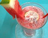 A picture of step 4 of 🌞🏝️Watermelon 🍉 Cooler🌞🏝️ With Basil Seeds.