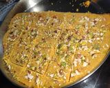 A picture of step 8 of Besan Burfi.