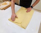 Vajas leveles tészta (tojásmentes) recept fázis 14 fotója