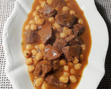 Foto del paso 25 de la receta: Garbanzos lechoso con tapa de ternera y ras el hanout