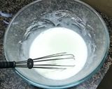 A picture of step 1 of Malpua recipe.