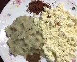 A picture of step 1 of Paneer Kofta in Taro Root Bulbs.