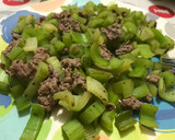 Foto del paso 5 de la receta: Carne con apio. 100% libre de grasa