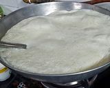 A picture of step 1 of Mint Thandai Masala Rabdi With Coconut Thandai Masala Angoori.