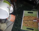 A picture of step 6 of Poha Cake.