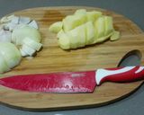 Foto del paso 2 de la receta Crema de calabacín con espaguetis y zanahoria