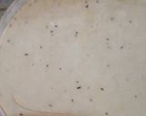 A picture of step 3 of Kaju mathri.