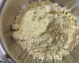 A picture of step 2 of Besan Chilla.