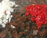 Foto del paso 1 de la receta: Fideos con salsa de crema y pollo
