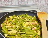 Foto del paso 6 de la receta: Revuelto con judías redondas y jamón