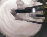 A picture of step 3 of Eggless vanilla pastry cake.