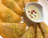 صورة لخطوة 7 من وصفة قطايف 🥠🌙⭐️