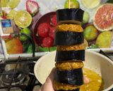 عکس مرحله 4 از دستور آموزش بادمجون کبابی تابه ای🍆🍅