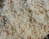 A picture of step 1 of Chana dal halwa.