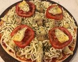 Foto del paso 5 de la receta: Pizza vegetariana