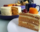 Foto langkah ke 10 dari resep Mango custard cake.