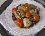 Foto del paso 4 de la receta: Calamares con lentejas beluga