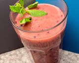 Φωτογραφία βήματος 3 της συνταγής Smoothie με βύσσινο, κεράσι, πεπόνι, βανίλια, μπανάνα, καρπούζι 🩷🩷🩷