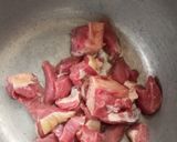 A picture of step 1 of Beef Mix.