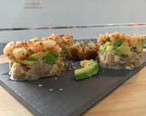 Foto del paso 5 de la receta: Tartar de atún🐟, gambas🦐 y aguacate🥑