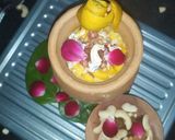 A picture of step 1 of Mango rabdi.