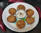 A picture of step 7 of Ratale chey cutlet (sweet potato tikki).