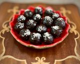 عکس مرحله 5 از دستور ترافل شکلاتی رژیمی با پودر بادام (تفاله بادام)🥜