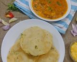 आलू चने और पूरी (Aloo chane aur puri recipe in hindi) रेसिपी चरण 10 फोटो