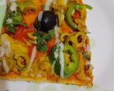صورة لخطوة 5 من وصفة بيتزا الشاورما بصلصة الطماطم 🍅🍕