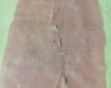 Foto del paso 3 de la receta: 🥖PAN🥖 RELLENO DE JAMON 🥓 Y DOS QUESOS 🧀 (en horno eléctrico)