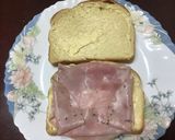 Foto del paso 1 de la receta: Sándwich de brioche artesano Bimbo con lacón ahumado trufado