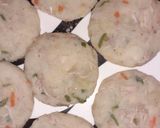 A picture of step 1 of Chinese cutlets.