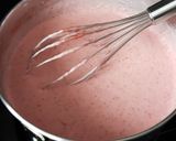 Une image de l'étape 3 de Panna cotta aux fraises.