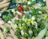櫛瓜義麵的食譜步驟5照片