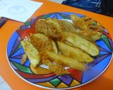 Foto langkah ke 14 dari resep #8 Fried Potato Wedges #seninsemangat.