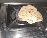 A picture of step 5 of Missi roti.